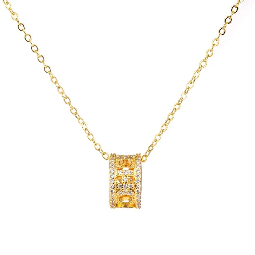 Luxury Shiny Rhinestone Choker Necklace for Women - J&L Elegance