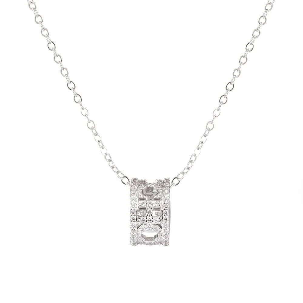 Luxury Shiny Rhinestone Choker Necklace for Women - J&L Elegance
