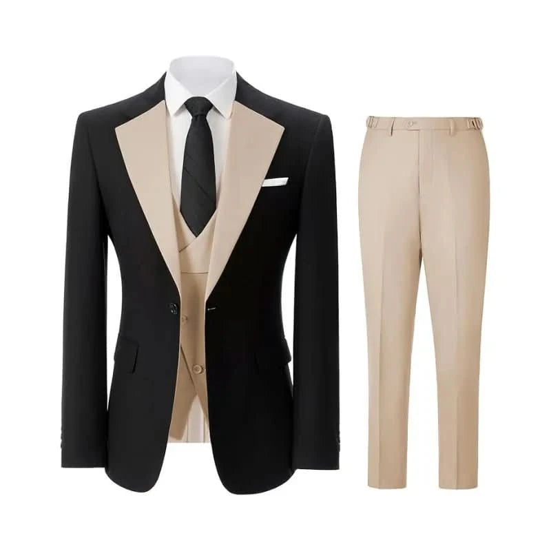 Men's three - piece suit set The first choice for business - J&L Elegance