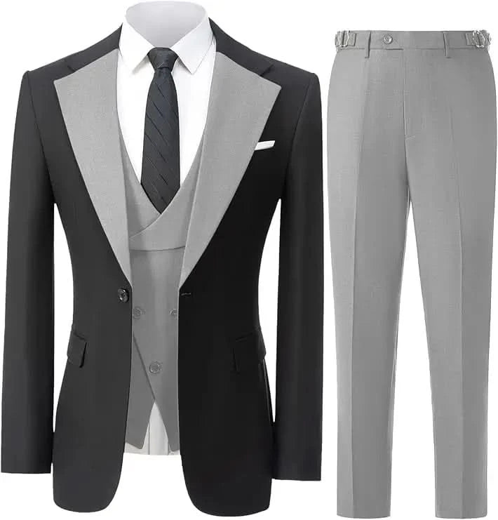Men's three - piece suit set The first choice for business - J&L Elegance