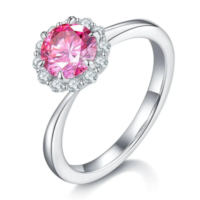 S925 Sterling Silver Elegant Stylish 1 Carat Ring For Women - J&L Elegance